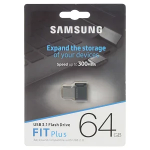 فلش مموري سامسونگFIT PLUS USB3 64GB