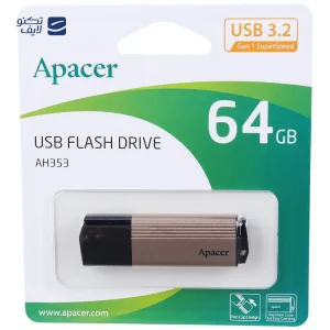 فلش مموری 64 گیگ Apacer مدل AH353 USB 3.2